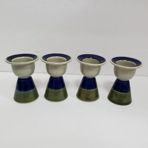VTG VON Rorstrand Elisabeth Handpainted Egg Cups Set of 4 by Marianne‎ Westman